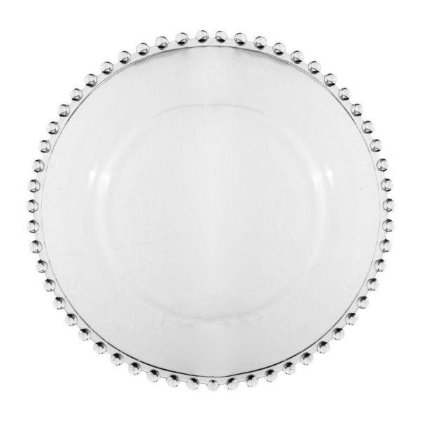 Тарелка обеденная., Д26,5 см., с шариками Жемчуг PERLOA  COTE TABLE, арт. 10091