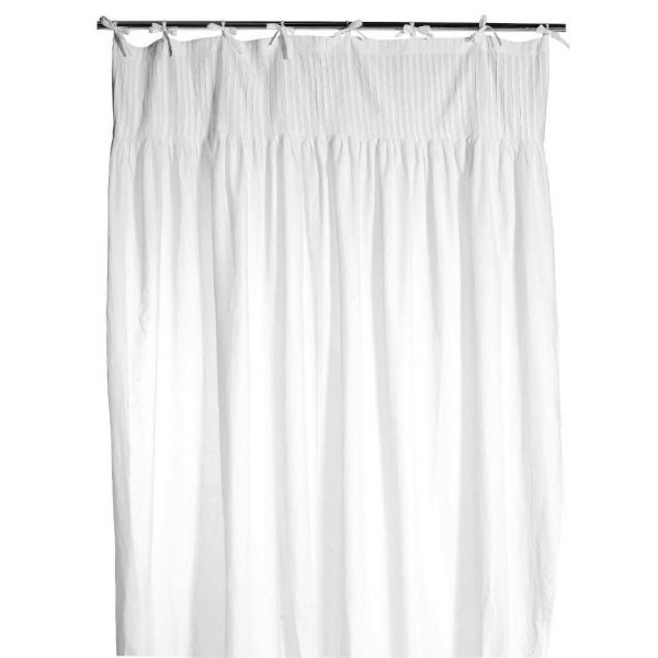 ШТОРА  WHITE LARGE COTTON CURTAIN 270X140CM COTE TABLE, АРТИКУЛ 13245