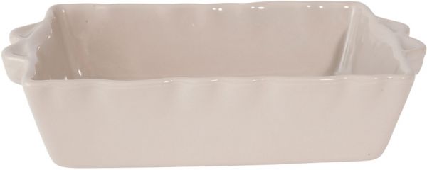 БЛЮДО ДЛЯ ЗАПЕКАНИЯ  ПРЯМОУГОЛЬН. RECTANGULAR OVEN DISH GREY 26X18X7CM STONEWARE COTE TABLE, АРТИКУЛ 14390