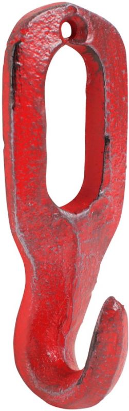 КРЮЧОК, COMPTOIR DE FAMILLE,  HOOK MINRAI RED 4X3.5X11.5CM CAST IRON, АРТИКУЛ 200134