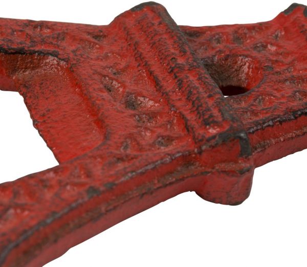 ОТКРЫВАШКА ДЛЯ БУТЫЛОК, COMPTOIR DE FAMILLE,  BOTTLE OPENER FONTNEL RED 6.5X14CM CAST IRON, АРТИКУЛ 200487