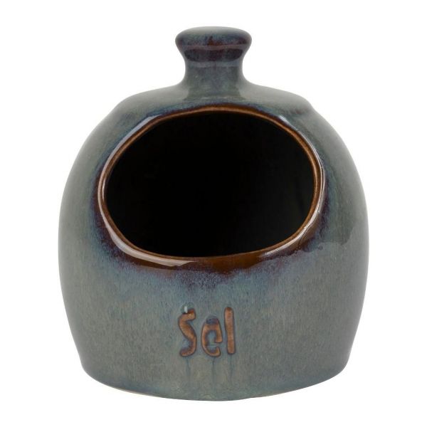 СОЛОНКА, COMPTOIR DE FAMILLE,  SALTCELLAR SUZANNE BLUE+GREEN D11XH14CM STONEWARE, АРТИКУЛ 201234