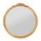 Зеркало круглое SONATE золотой 80X84CM павлония, зеркало, Comptoir de Famille