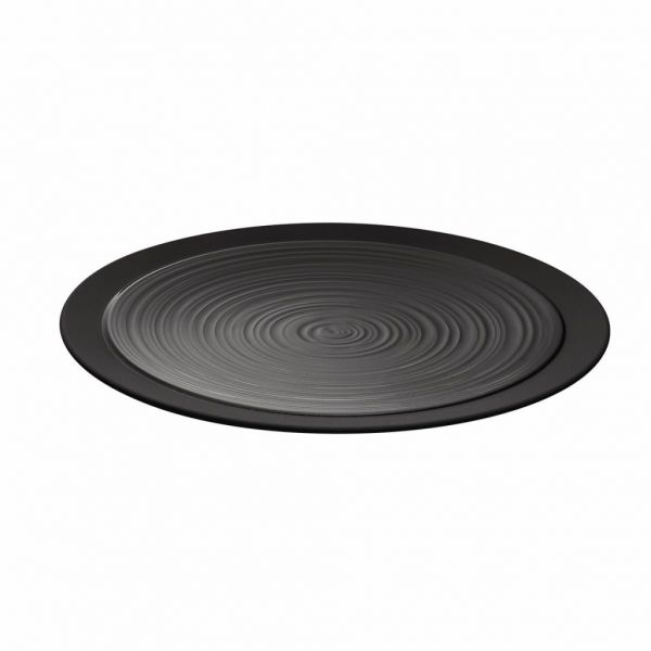 Тарелка десертная Д23 см.,, BAHIA ONYX /BLACK, DEGRENNE, арт.236547