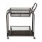 Тележка сервировочная 2 уровня  TROLLEY 2 LEVEL BLACK 76X41X90CM COTE TABLE, Арт.: 24282 Тележка сервировочная 2 уровня  TROLLEY 2 LEVEL BLACK 76X41X90CM COTE TABLE, Арт.: 24282