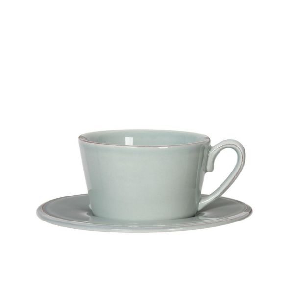 ЧАЙНАЯ ПАРА CONSTANCE SEA GREEN BREAKF.CUP&SAUCER 37.5CL COTE TABLE, АРТИКУЛ 25294