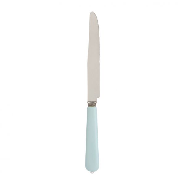 Нож столовый LUCIE SEA GREEN, сталь , пластик, арт 25502