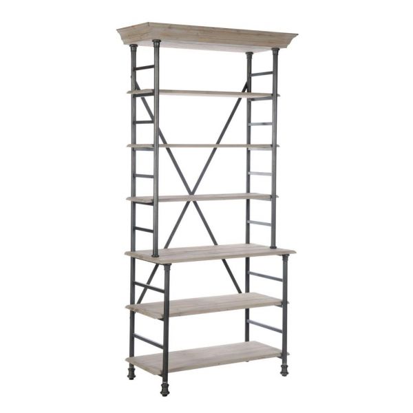 ЭТАЖЕРКА SIMPLE 6 УРОВНЯ SHELF SINGLE 6 ENTRE NATURAL 112X50X220  COTE TABLE, Арт.: 26018