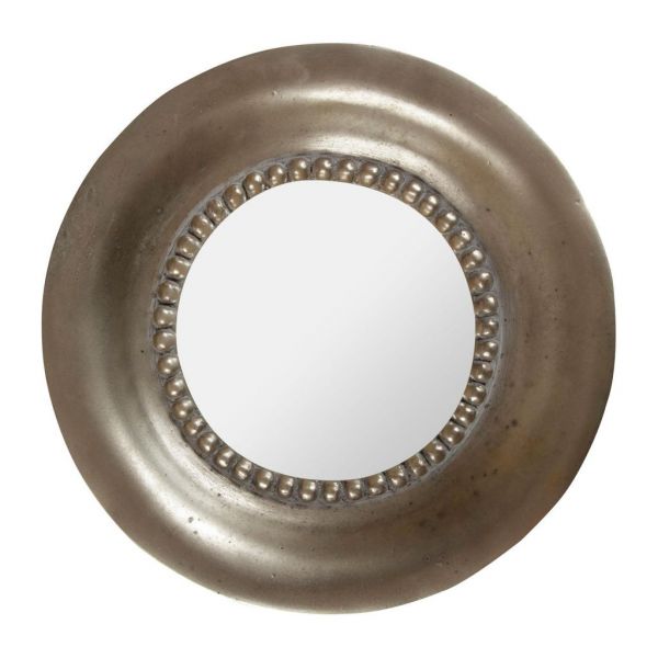 Зеркало DRACHMA SILVER D.29CM IRON+MIRROR+MDF COTE TABLE, Арт.: 27648