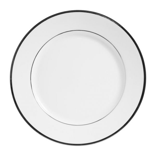 ТАРЕЛКА CHARGER PLATE GINGER WHITE IVORY+PLATIN D30 PORCEL COTE TABLE, АРТИКУЛ 29095