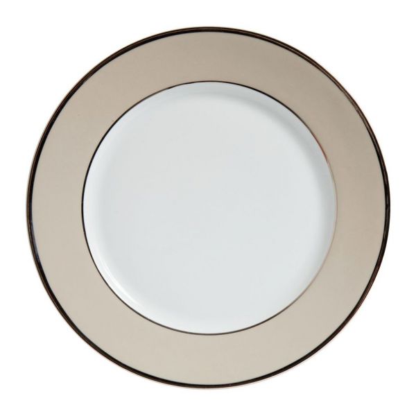 ТАРЕЛКА CHARGER PLATE GINGER GREY PEARL+PLATIN D30 PORCEL COTE TABLE, АРТИКУЛ 29101