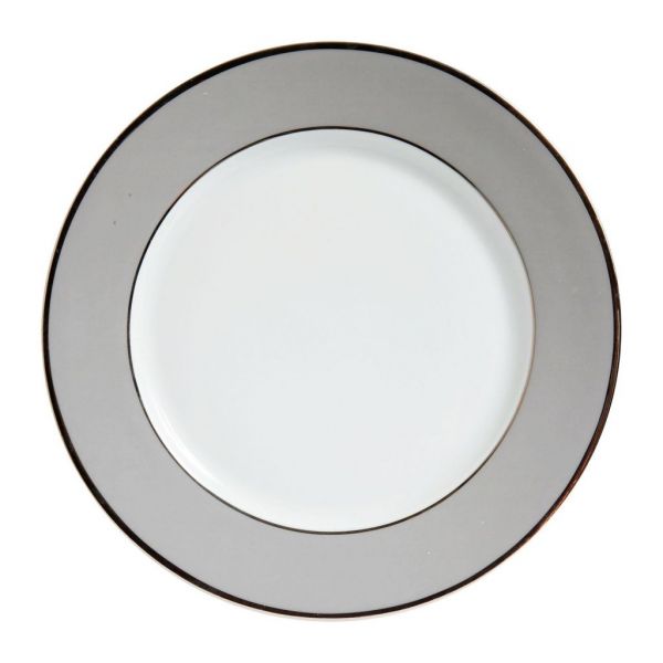 ТАРЕЛКА CHARGER PLATE GINGER GREY+PLATIN D30 PORCEL COTE TABLE, АРТИКУЛ 29107