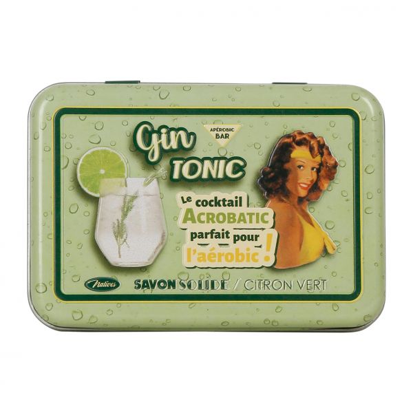 Спрей мыло с ароматом лайма GIN TONIC GREEN 100G