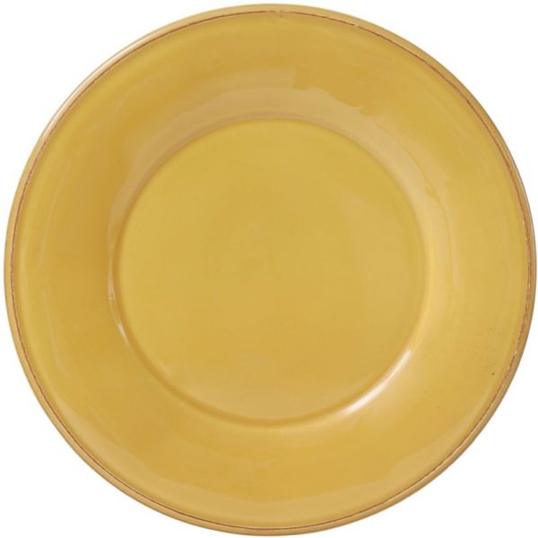 ДЕСЕРТНАЯ ТАРЕЛКА DESSERT PLA   CONST MUSTARD D23.5CM EARTHENWARE COTE TABLE, АРТИКУЛ 30302