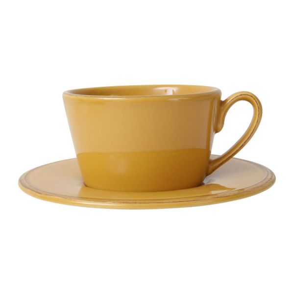 ЧАЙНАЯ ПАРА  BREAKFAST C   CONST MUSTARD 37.5CL EARTHENWARE COTE TABLE, АРТИКУЛ 30306