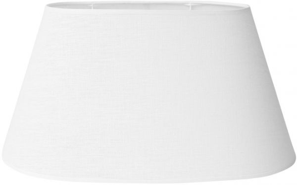 АБАЖУР ОВАЛЬНЫЙ WHITE 33X20XH18CM LINEN COTE TABLE, Арт.:  31106