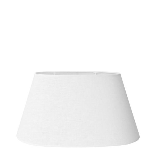 АБАЖУР OVAL 50X33H24 WHITE LINEN COTE TABLE, Арт.:  31108