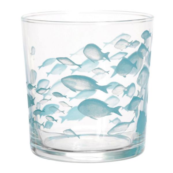 СТАКАНPOISSONS TUMBLER POISSONS BODEGA TURQUOISE 37CL GLASS COTE TABLE, АРТИКУЛ 31196