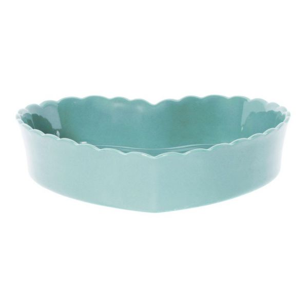 ТОРТНИЦА MOULDING PLATE CHARLOTTE TURQUOISE D24CM SANDSTONE COTE TABLE, АРТИКУЛ 31232