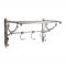 ВЕШАЛКА 3 КРЮЧКОВ И  ЭТАЖЕРКА  COAT RACK 3 HOOKS W/SHELF AUTUN NICKEL 55X27.5XH30 COTE TABLE, Арт.: 31735 ВЕШАЛКА 3 КРЮЧКОВ И  ЭТАЖЕРКА  COAT RACK 3 HOOKS W/SHELF AUTUN NICKEL 55X27.5XH30 COTE TABLE, Арт.: 31735