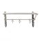 ВЕШАЛКА 3 КРЮЧКОВ И  ЭТАЖЕРКА  COAT RACK 3 HOOKS W/SHELF AUTUN NICKEL 55X27.5XH30 COTE TABLE, Арт.: 31735 ВЕШАЛКА 3 КРЮЧКОВ И  ЭТАЖЕРКА  COAT RACK 3 HOOKS W/SHELF AUTUN NICKEL 55X27.5XH30 COTE TABLE, Арт.: 31735