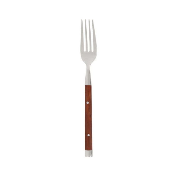 ВИЛКА FORK NOBU BROWN STAINLESS STEEL+BAKELITE COTE TABLE, АРТИКУЛ 31974