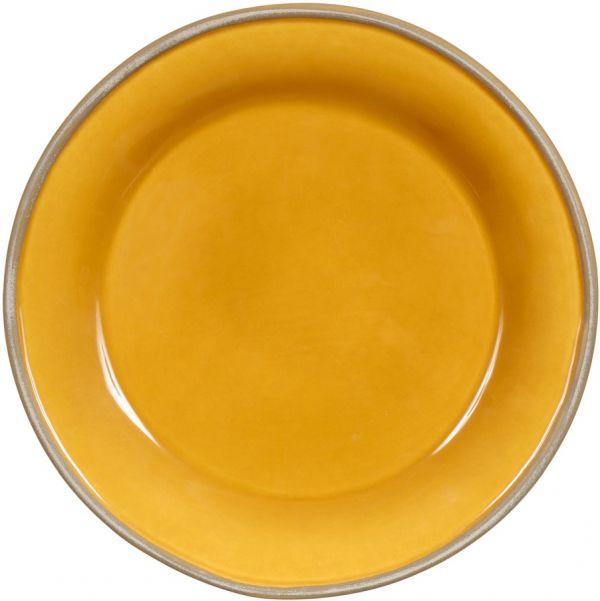 ДЕСЕРТНАЯ ТАРЕЛКА DESSERT PLATE DARCY MUSTARD D22X3CM EARTHENWARE COTE TABLE, АРТИКУЛ 32113