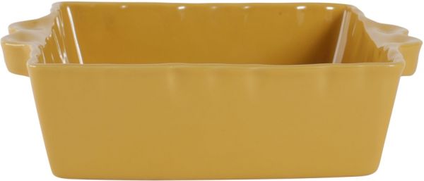 БЛЮДО ДЛЯ ЗАПЕКАНИЯ SQUARE OVEN DISH FESTON CURRY 25X21X7CM STONEWARE COTE TABLE, АРТИКУЛ 32164