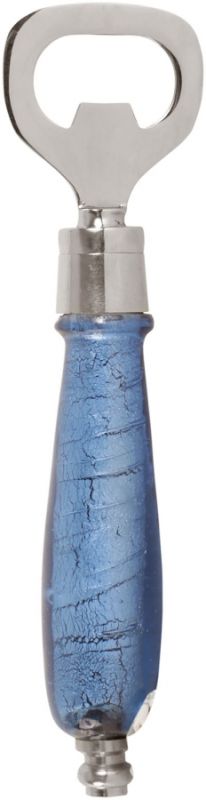 ОТКРЫВАШКА  BOTTLE OPENER CYANE BLUE STAINLESS STEEL+IRON+GLAS COTE TABLE, АРТИКУЛ 32297