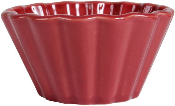 MOULE A FLAN FLAN BAKING DISH  ISEA CARMINE D10CM COTE TABLE, АРТИКУЛ 32345