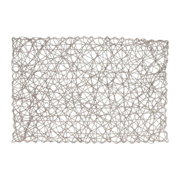 Салфетка подстановочная RECTANGULAR PLACEMAT TOILINE TAUPE 45X30CM PAPER COTE TABLE, АРТИКУЛ 32379