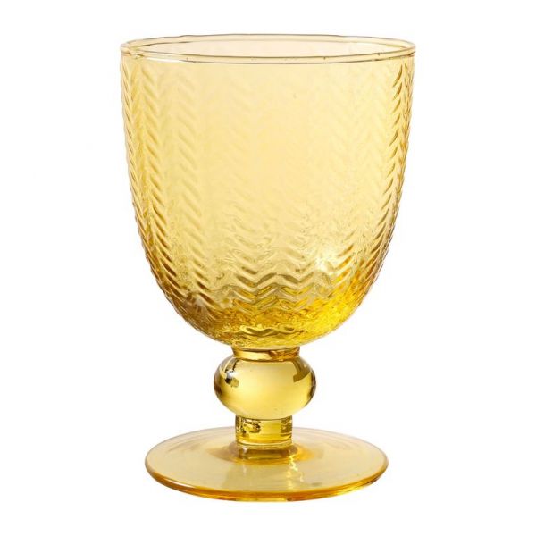 БОКАЛ АРТ 32395 GLASS MYCENES YELLOW 250 мл