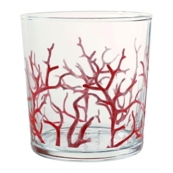 СТАКАНCORAIL TUMBLER CORAL BODEGA RED 37CL GLASS COTE TABLE, АРТИКУЛ 32482