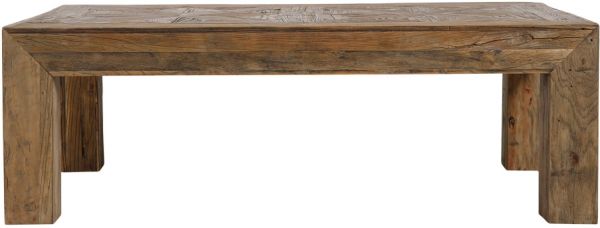 СТОЛИК COFFEE TABLE MARQUET NATURAL 120X70XH40CM ELM WOOD COTE TABLE, Арт.: 32495