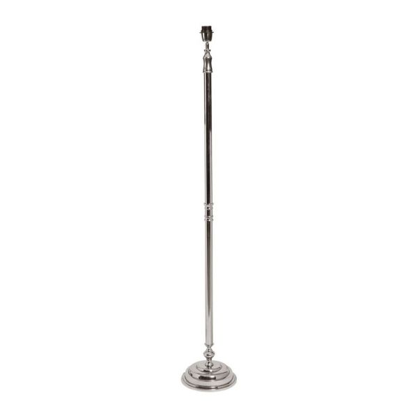 ТОРШЕР  LAMP BASE KLAROS SILVER GREY D23XH138 ALUMIN+IRON COTE TABLE, Арт.:  32955