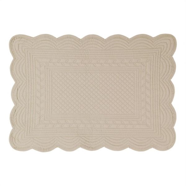 Салфетка подстановочная RECT PADDED PLACEM BOUTIS MASTIC 48X34CM COTTON COTE TABLE, АРТИКУЛ 33053