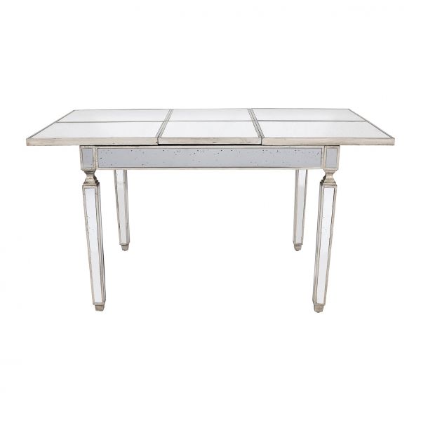 СТОЛ зеркальный раскладной BOIS 146X81X78 см., МДФ, зеркало, COTE TABLE, Арт.: 33065