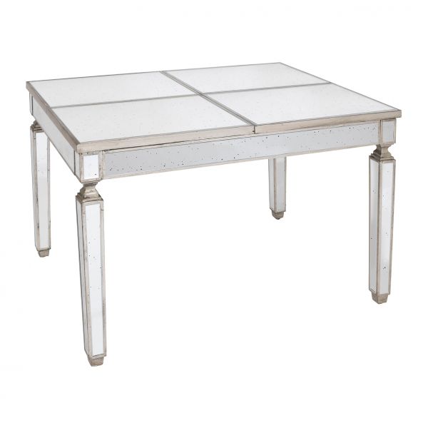 СТОЛ зеркальный раскладной BOIS 146X81X78 см., МДФ, зеркало, COTE TABLE, Арт.: 33065