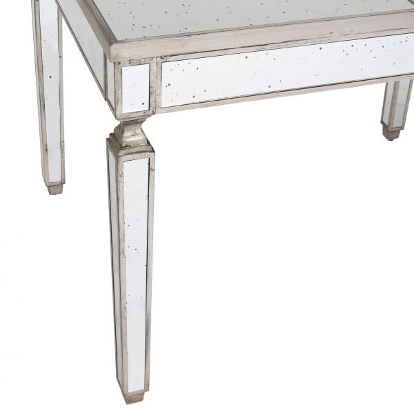 СТОЛ зеркальный раскладной BOIS 146X81X78 см., МДФ, зеркало, COTE TABLE, Арт.: 33065