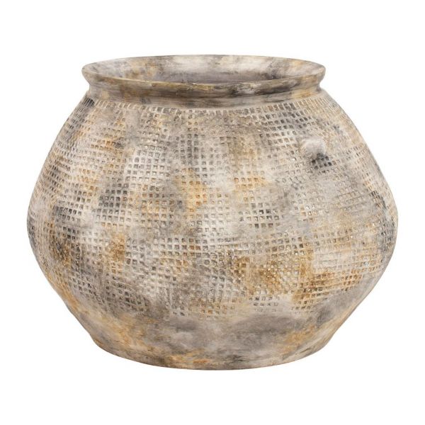 Горшок  POT SINHOUE GREY D48XH35CM TERRA COTTA COTE TABLE, арт.: 33083