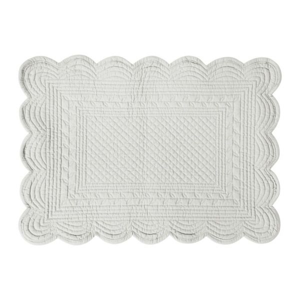 Салфетка подстановочная  RECT PADDED PLACEMAT BOUTIS PEARL GREY 48X34 COTON COTE TABLE, АРТИКУЛ 33593