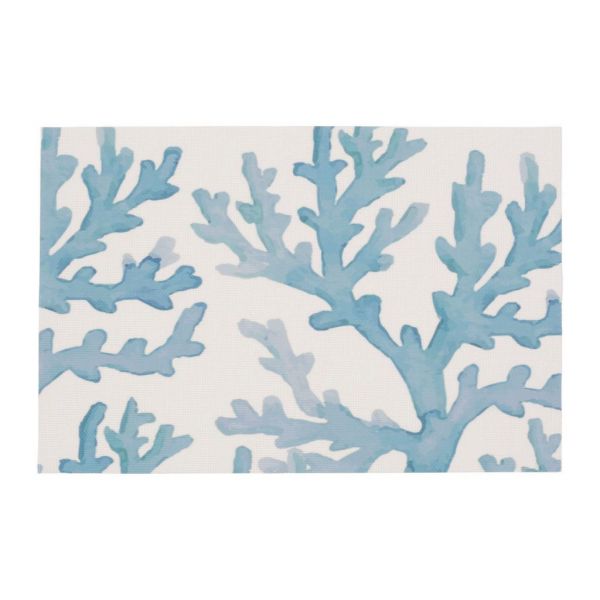 Салфетка подстановочная  PLACEMAT ESTRAN BLUE 45X30CM PVC COTE TABLE, АРТИКУЛ 33621