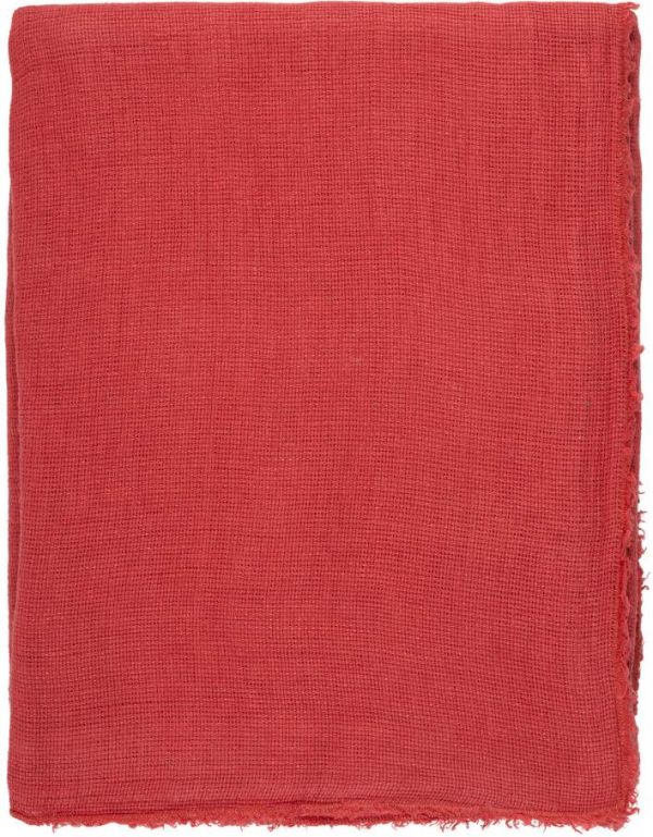 JETE  THROW BASIC CORAL 170X130CM LINEN COTE TABLE, АРТИКУЛ 33682