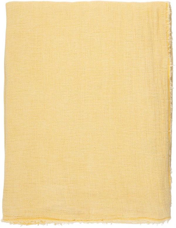 JETE  THROW BASIC YELLOW 170X130CM LINEN COTE TABLE, АРТИКУЛ 33684