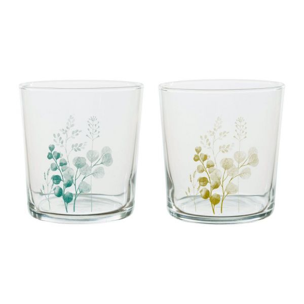 СТАКАНCAMPAGNE 2 ДИЗАЙНА TUMBLER CAMPAGNE BODEGA BLUE+GREEN 37CL GLASS COTE TABLE, АРТИКУЛ 33805