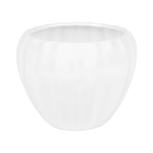 Кашпо   POT HOLDER CALCI WHITE 17X17CM EARTHENWARE COTE TABLE, арт.: 34083