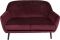 ДИВАН 2-Х МЕСТНЫЙ. 2 SEATER SOFA COSY GARNET. РАЗМЕРЫ: 130X82X79 СМ. МЕТАЛЛ, ВЕЛЬВЕТ. COTE TABLE, Арт.: 34328 ДИВАН 2-Х МЕСТНЫЙ. 2 SEATER SOFA COSY GARNET. РАЗМЕРЫ: 130X82X79 СМ. МЕТАЛЛ, ВЕЛЬВЕТ. COTE TABLE, Арт.: 34328
