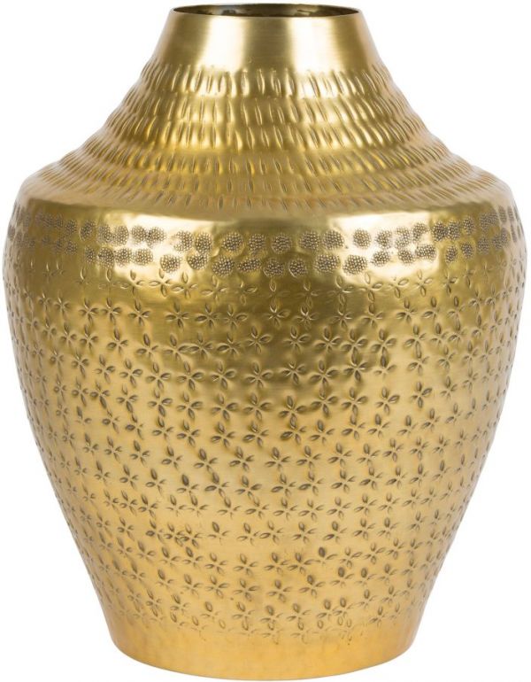 Ваза   VASE PADMA ANTIQUE GOLD D28XH33CM ALUMINIUM COTE TABLE, арт.: 34463