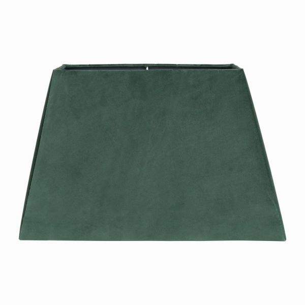 АБАЖУР RECTANGLE OLIVE GREEN 56X35 POLY VELVET COTE TABLE, Арт.:  34495