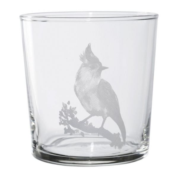 СТАКАН"HUPPE" TUMBLER HOOPOE BODEGA WHITE 37CL D8.5XH9CM GLASS COTE TABLE, АРТИКУЛ 34518